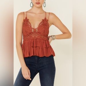 Free People Adela Cami Top in Winding Roads size Small